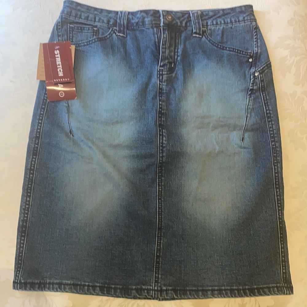 Perfect Denim Skirt
